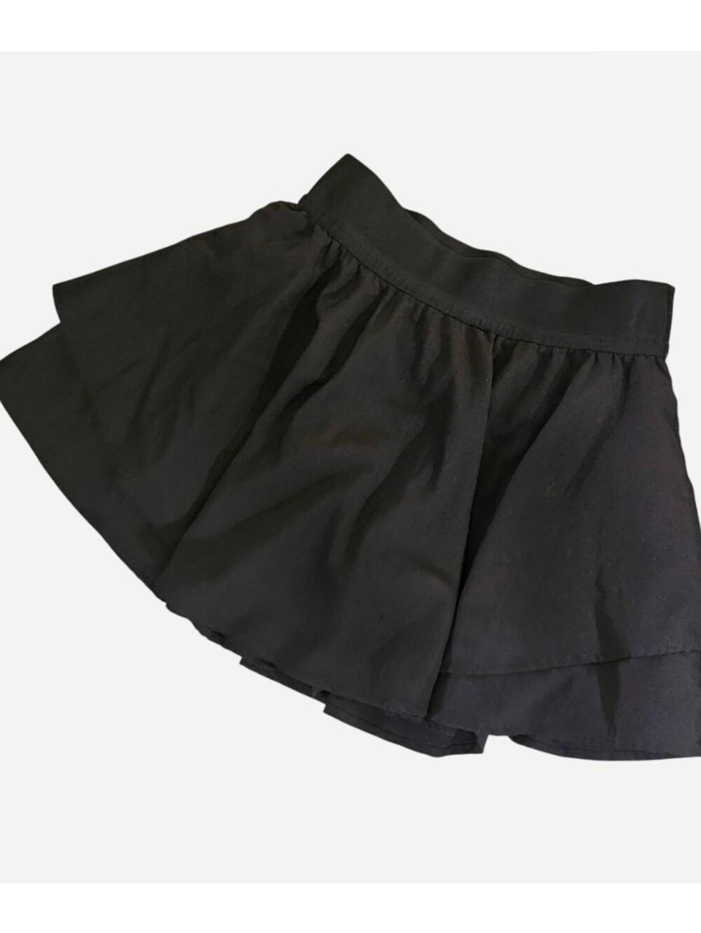 90 Degree by Reflex Black Lightstreme Hypersonic Skort Pleated Athletic Mini M